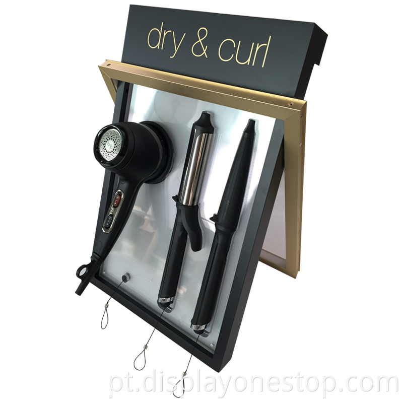 Dry Curl display stand